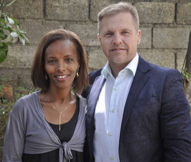Per and Abbi Åkvist together in Ethiopia